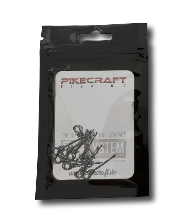 Pikecraft Bait Pin Stinger Spikes L 2.0 | Double Curve  Black Nickle