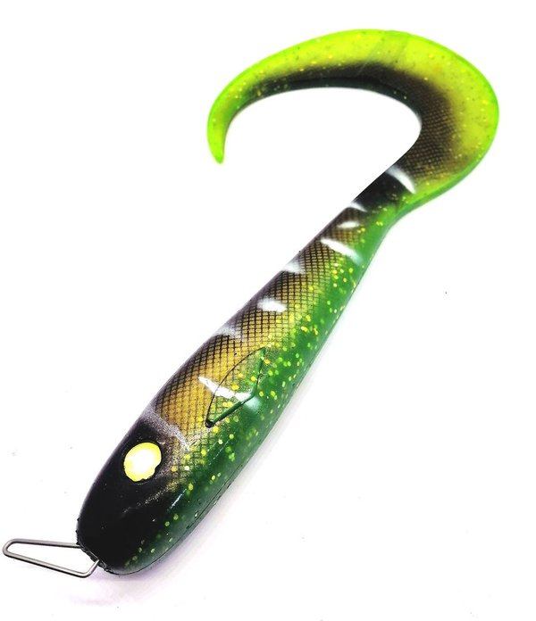 Game Changer Curly 2.0 UV UV Green Ice Pike | Ready To Fish (Limited offer)
