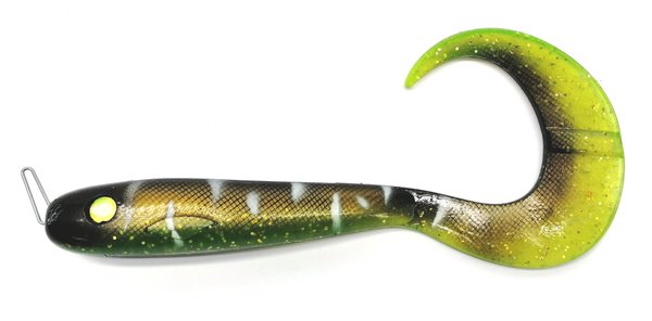 Game Changer Curly 2.0 UV UV Green Ice Pike | Ready To Fish (Limited offer)